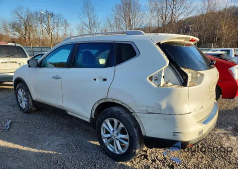 2016 Nissan Rogue S z USA, uszkodzony, nr VIN KNMAT2MV6GP607468